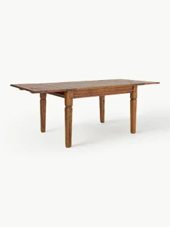 Verlengbare eettafel Chateux van acaciahout