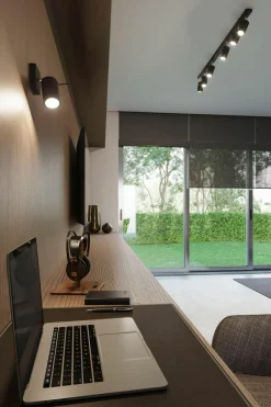 Verstelbare wand- en plafondspot Etna