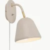 Verstelbare wandlamp Mala met stekker