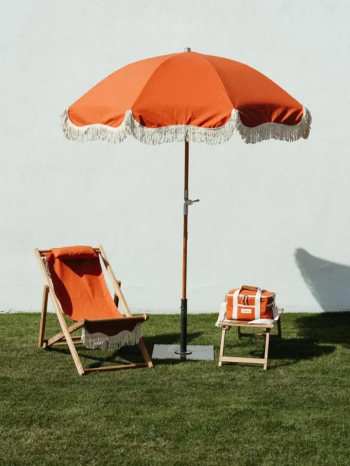 Vierkante parasolvoet retro, handgemaakt