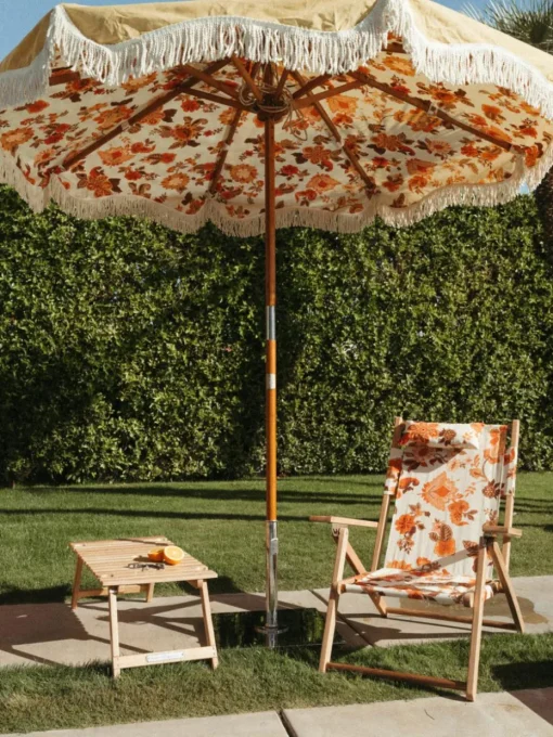 Vierkante parasolvoet Retro