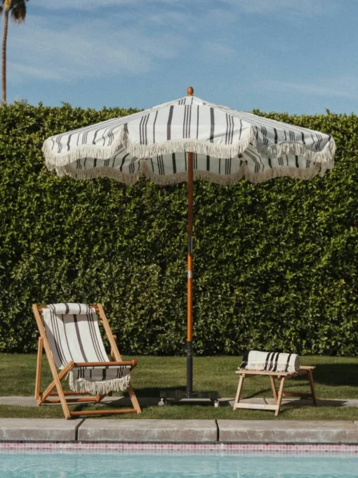 Vierkante parasolvoet retro, handgemaakt