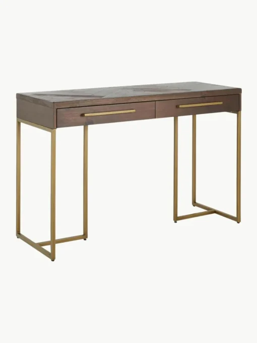 Visgraat sidetable Class met acaciahoutfineer