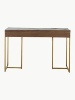 Visgraat sidetable Class met acaciahoutfineer