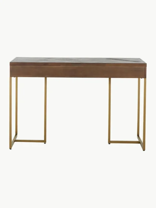 Visgraat sidetable Class met acaciahoutfineer