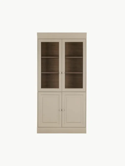 Vitrine Chow van grenenhout