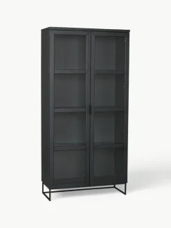 Vitrine Everett van eikenhout