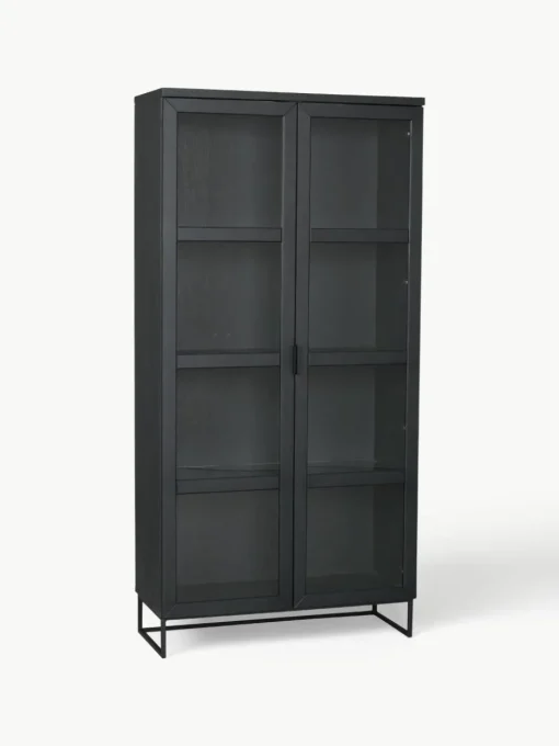 Vitrine Everett van eikenhout