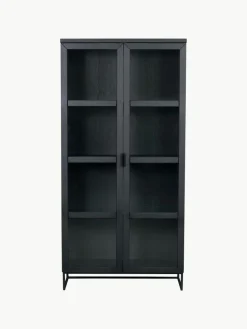 Vitrine Everett van eikenhout