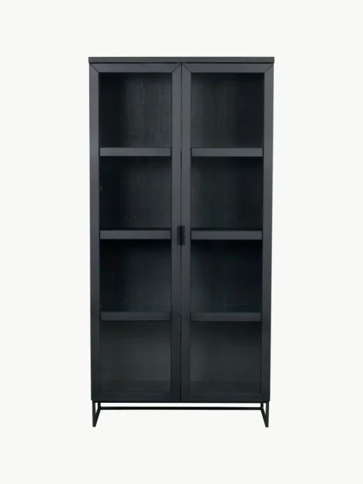Vitrine Everett van eikenhout