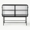 Vitrine Haze met glazen deuren