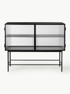 Vitrine Haze met glazen deuren