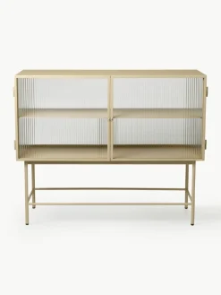 Vitrine Haze met glazen deuren