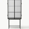 Vitrine Haze met glazen deuren