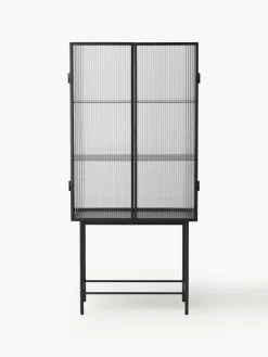 Vitrine Haze met glazen deuren