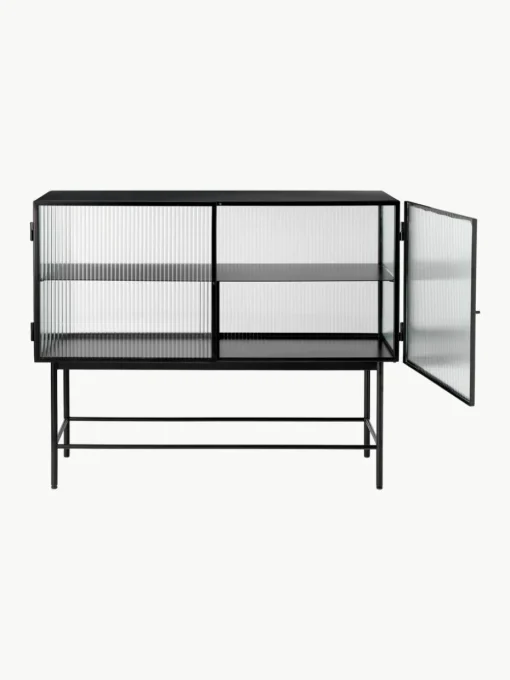 Vitrine Haze met glazen deuren