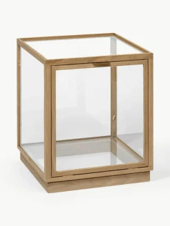 Vitrine Miru van eikenhout