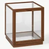 Vitrine Miru van eikenhout