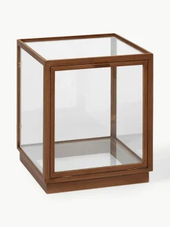 Vitrine Miru van eikenhout
