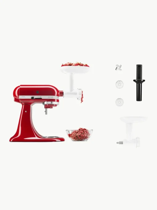 Vleesmolenopzetstuk KitchenAid van kunststof