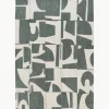Vloerkleed Campanula met grafisch patroon