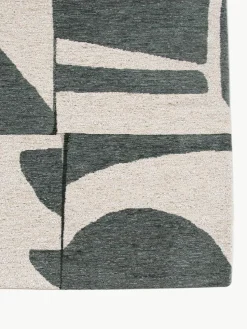 Vloerkleed Campanula met grafisch patroon
