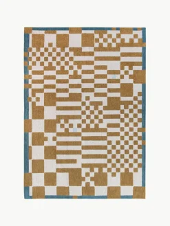 Vloerkleed Honey met grafisch patroon