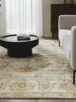 Vloerkleed Mara met ornament patroon