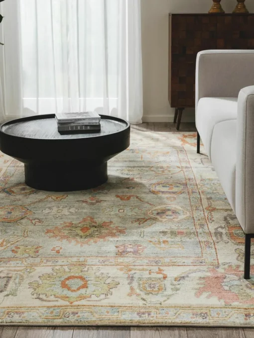 Vloerkleed Mara met ornament patroon