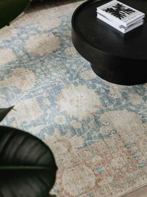 Vloerkleed Mara met ornament patroon