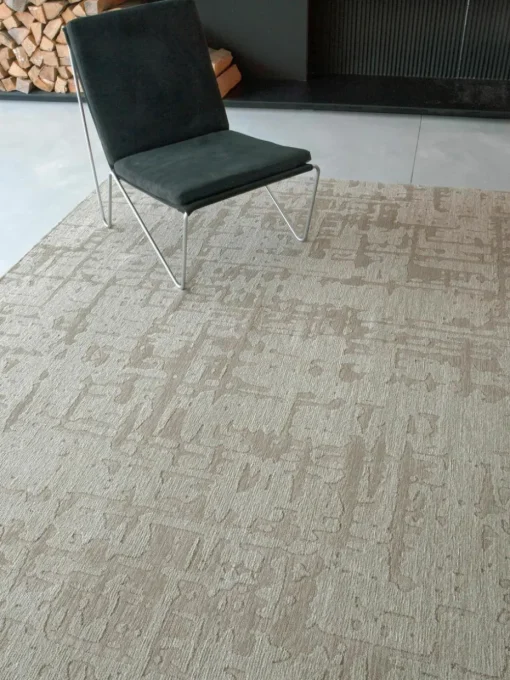 Vloerkleed Perriers met hoog-laag effect