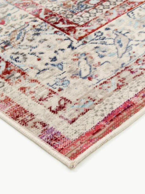 Vloerkleed Vintage Kashan met vintage patroon