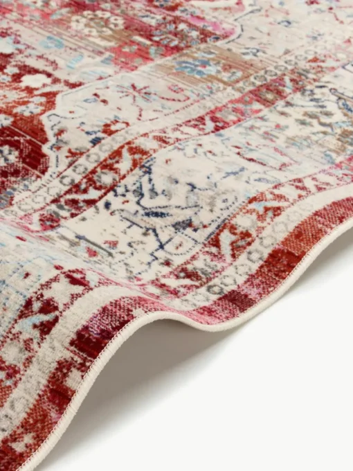 Vloerkleed Vintage Kashan met vintage patroon