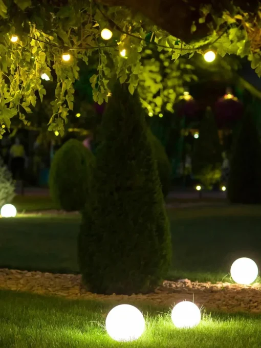 Vloerlamp Ball met stekker