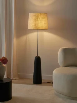Vloerlamp Kaya met betonnen voet