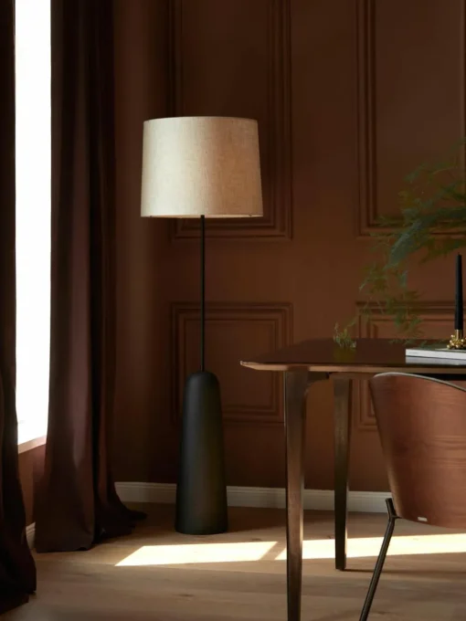 Vloerlamp Kaya met betonnen voet