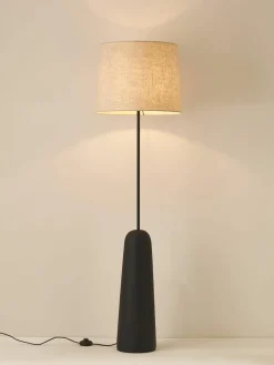 Vloerlamp Kaya met betonnen voet