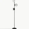 Vloerlamp Lilly van opaalglas