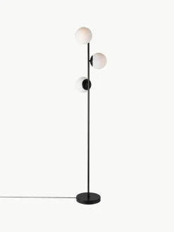Vloerlamp Lilly van opaalglas