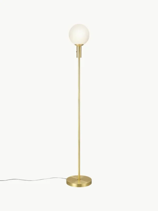 Vloerlamp Minna van opaalglas