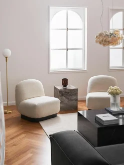 Vloerlamp Minna van opaalglas