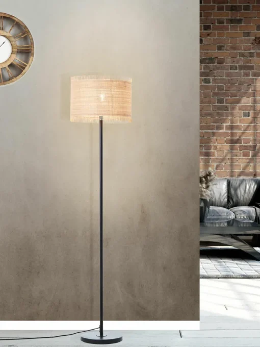 Vloerlamp Raffy van zeegras