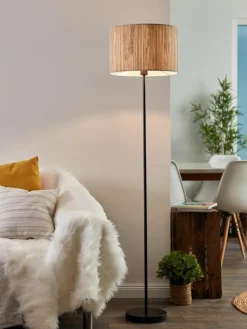 Vloerlamp Wimea van zeegras