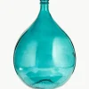 Vloervaas Drop van glas, H 56 cm
