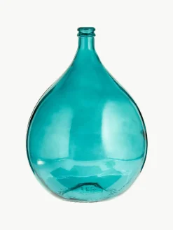 Vloervaas Drop van glas, H 56 cm