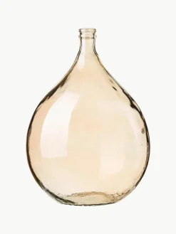Vloervaas Drop van glas, H 56 cm