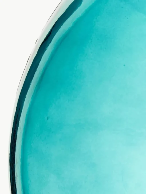 Vloervaas Drop van glas, H 56 cm