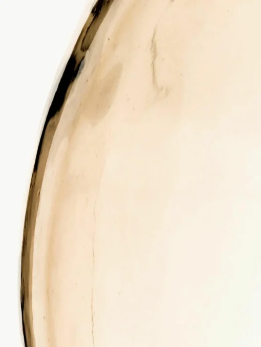 Vloervaas Drop van glas, H 56 cm