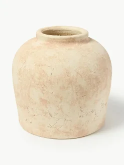 Vloervaas Hilo van terracotta, H 28 cm
