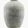 Vloervaas Rustik van beton, H 47 cm
